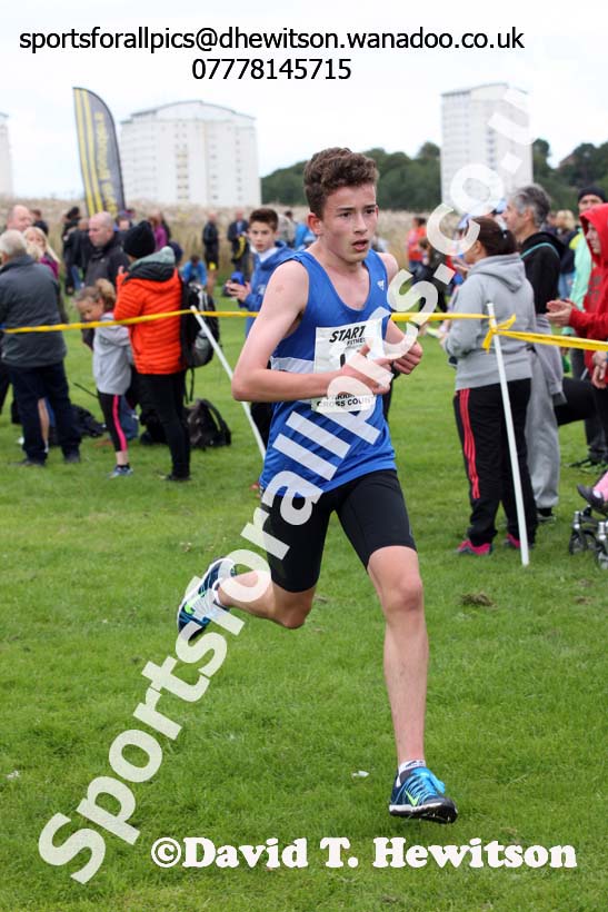 Under-15s Sunderland Harriers Open Cross Country. Photo: David T. Hewitson/Sports for All Pics